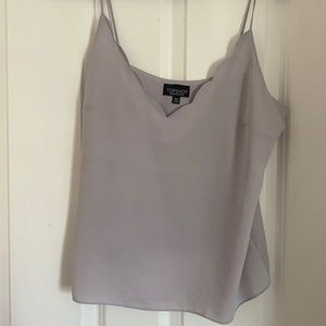 Top shop silk tank